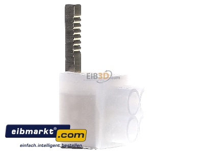 View on the left Dehn+Shne STAK 2X16 Connection clamp 
