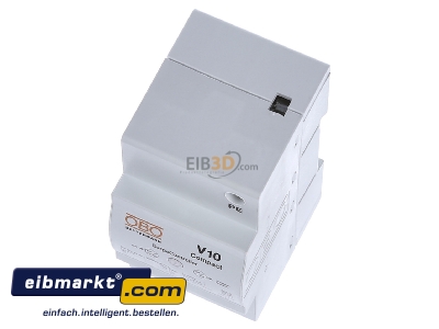 View up front OBO Bettermann V10 COMPACT 255 Surge protection for power supply 
