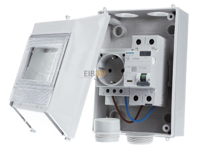 Front view Siemens 5SZ9216 Socket outlet (receptacle) 

