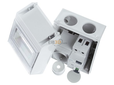 View up front Siemens 5SZ9216 Socket outlet (receptacle) 
