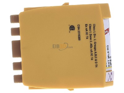 View on the left Dehn BXT ML2 BD HFS 5 Combined arrester for signal systems 
