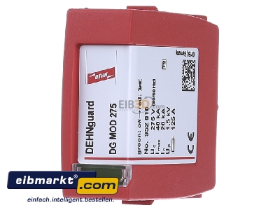 Frontansicht Dehn+Shne DG MOD 275 S-Ableiter Varistor-Schutzmodul 