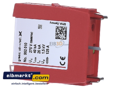 Ansicht rechts Dehn+Shne DG MOD 275 S-Ableiter Varistor-Schutzmodul 