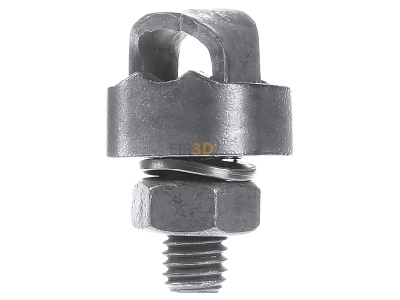 View on the left Dehn 301 010 Clamp connector lightning protection 
