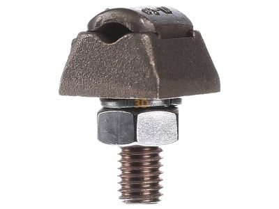View on the left Dehn 301 017 Clamp connector lightning protection 

