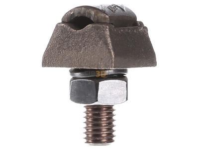 View on the right Dehn 301 017 Clamp connector lightning protection 
