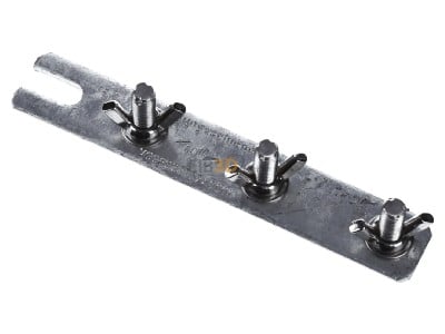 Ansicht oben vorne Dehn 465 801 Erdungssammelschiene ST/tZn L180mm 