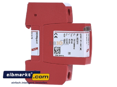 View on the left Dehn+Shne DG S 75 Surge protection for power supply - 
