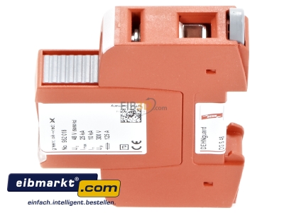 View top right Surge protection for power supply DG S 48 Dehn+Shne DG S 48
