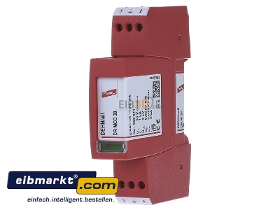 Front view Dehn+Shne DR M 2P 30 Surge protection for power supply
