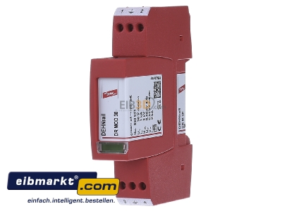 Front view Dehn+Shne DR M 2P 30 Surge protection for power supply
