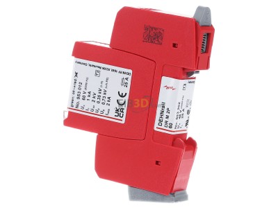 View on the right DEHN DR M 2P 60 Surge protection device 48V 2-pole 
