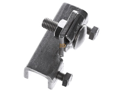 View top left Dehn+Shne 372 119 Flange clamp for lightning protection 
