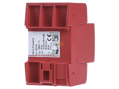 Back view Dehn DG M YPV SCI 1000 Surge protection for power supply 
