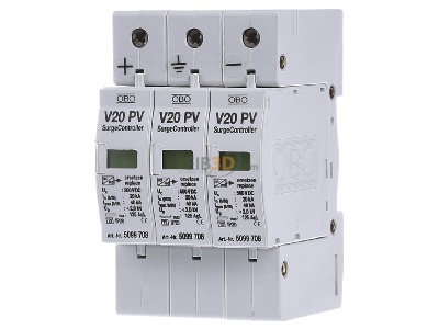 Frontansicht OBO V20-C 3-PH-1000 berspannungsableiter Surge Controller 