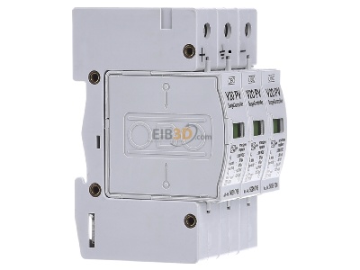 View on the left OBO V20-C 3-PH-1000 Surge protection for power supply 
