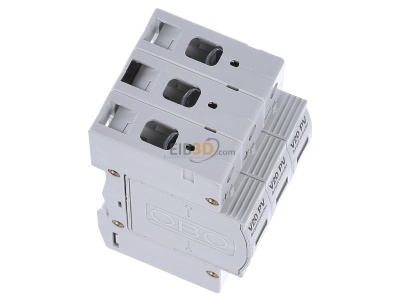 View top left OBO V20-C 3-PH-1000 Surge protection for power supply 
