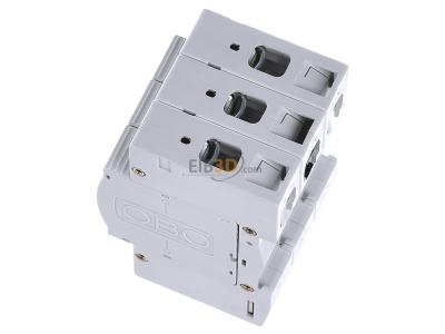 View top right OBO V20-C 3-PH-1000 Surge protection for power supply 
