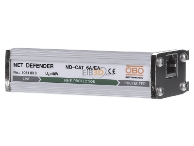 Frontansicht OBO ND-CAT6A/EA Net Defender fr Class EA/CAT6A 