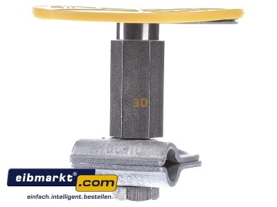 Front view Dehn+Shne 478112 Embedded rebar ground termination point
