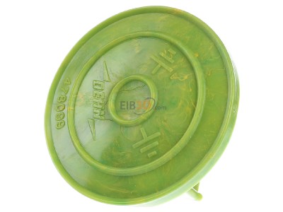 Front view Dehn 478 099 Covering cap for lightning protection 
