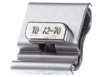 Front view Dehn 540 250 Parallel connector lightning protection 
