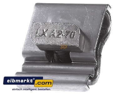 Front view Dehn+Shne 540260 Parallel connector lightning protection
