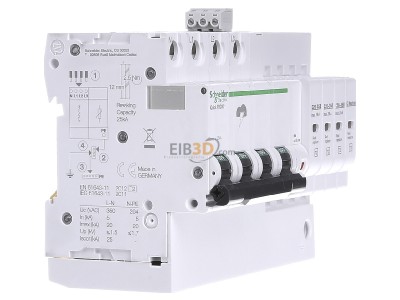 View on the left Schneider Electric A9L16297 Surge protection for power supply 
