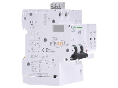 View on the left Schneider Electric A9L16298 Surge protection for power supply 
