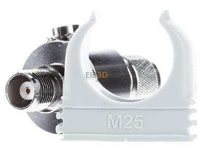 Back view OBO DS-TNC M/W Combined arrester for signal systems 
