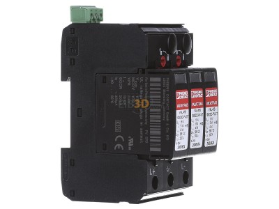 Ansicht links Phoenix VAL-MS1000DCPV/2+VFM berspannungsschutz-Gert Typ 2 
