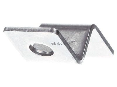 Ansicht hinten Dehn 390 499 Endstck Z-Form mit 2 Bohrungen 