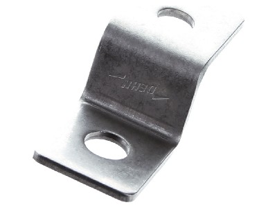 Ansicht oben hinten Dehn 390 499 Endstck Z-Form mit 2 Bohrungen 
