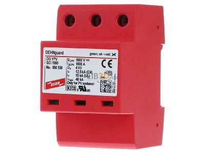Front view Dehn DG YPV SCI 1000 Surge protection for power supply 
