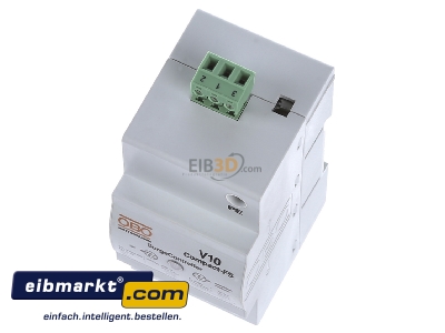 View up front OBO Bettermann V10 COMPACT-FS Surge protection for power supply 
