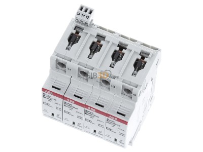 View up front ABB OVR T2 4L40-275PTSQS Surge protection for power supply 

