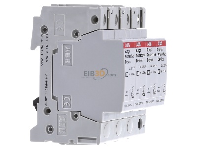 View on the left ABB Stotz S&J OVRT24L40-275PQ Surge protection for power supply 
