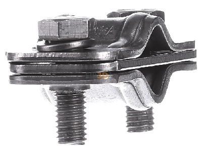 View on the left Dehn 459 200 Lightning protection disconnect clamp 
