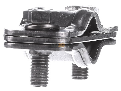 View on the right Dehn 459 200 Lightning protection disconnect clamp 
