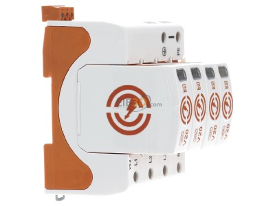 View on the left OBO V20-4+FS-280 Combined arrester for power systems 
