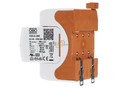 View on the right OBO V20-4+FS-280 Combined arrester for power systems 
