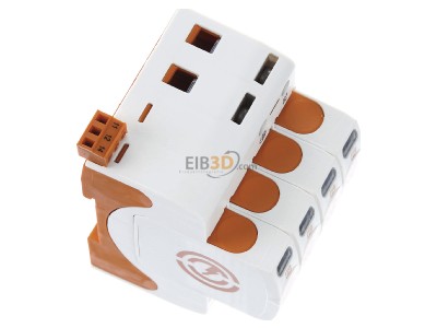 View top left OBO V20-4+FS-280 Combined arrester for power systems 
