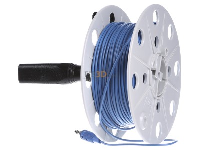 Ansicht rechts Dehn DHK40BSML0.75L50MBL Drahthaspel 50m, 0,75qmm, blau 