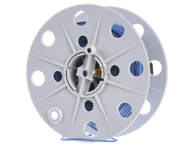 Ansicht hinten Dehn DHK40BSML0.75L50MBL Drahthaspel 50m, 0,75qmm, blau 