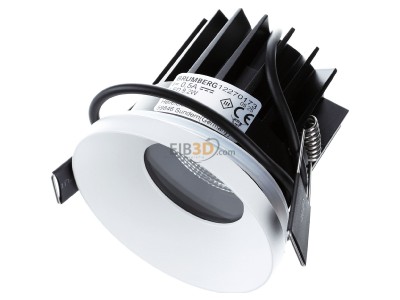 Ansicht oben vorne Brumberg 12270173 LED-Einbauleuchte 500mA 3000K, IP54 