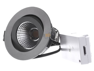 Frontansicht Brumberg 33353643 LED-Einbaustrahler 230V 3000K IP65 titan 