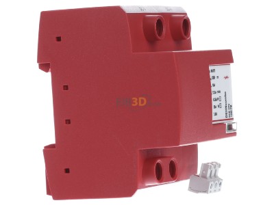 View on the left DEHN 900075 Combined arrester for power systems 
