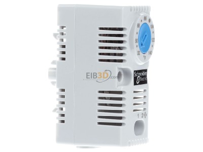 View on the left Schneider Electric NSYCCOTHOF Thermostat for cabinet 0...60C 
