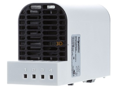 Front view Schneider Electric NSYCR150WU2C Heating for cabinet 150W 
