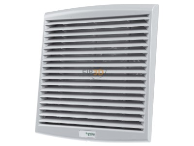 Front view Schneider Electric NSYCVF300M24DPF Switchgear cabinet ventilator DC24V 
